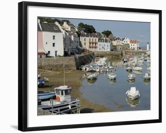 Sauzon Port, Belle Ile, Brittany, France, Europe-Groenendijk Peter-Framed Photographic Print