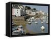Sauzon Port, Belle Ile, Brittany, France, Europe-Groenendijk Peter-Framed Stretched Canvas