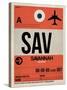 SAV Savannah Luggage Tag I-NaxArt-Stretched Canvas