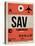 SAV Savannah Luggage Tag I-NaxArt-Stretched Canvas