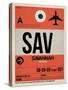 SAV Savannah Luggage Tag I-NaxArt-Stretched Canvas