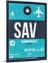 SAV Savannah Luggage Tag II-NaxArt-Mounted Art Print