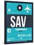 SAV Savannah Luggage Tag II-NaxArt-Stretched Canvas