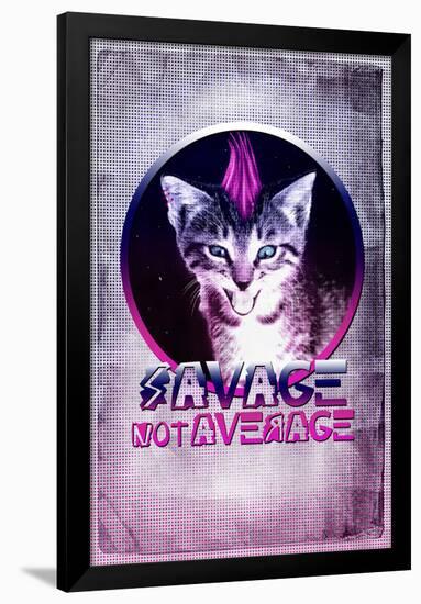 Savage Kitty-null-Framed Poster