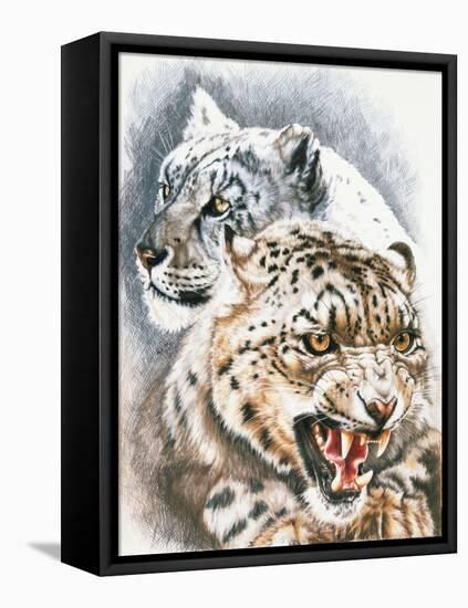 Savage Perfection-Barbara Keith-Framed Stretched Canvas