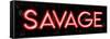 Savage Red Light-Milli Villa-Framed Stretched Canvas