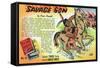 Savage Son Storiette, Native American on Horseback-Lantern Press-Framed Stretched Canvas