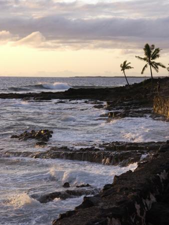 Kona Coastline, Island of Hawaii, USA
