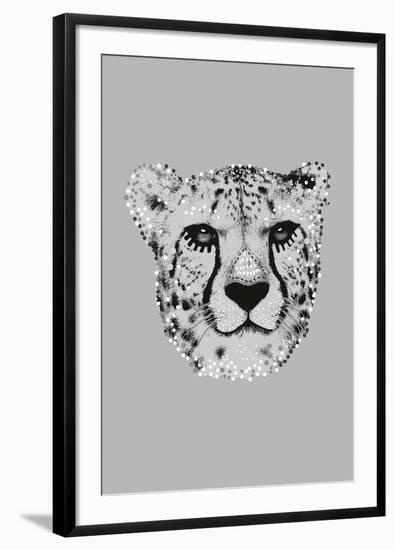 Savane Cheetah - Noir-Emilie Ramon-Framed Giclee Print