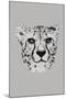 Savane Cheetah - Noir-Emilie Ramon-Mounted Giclee Print