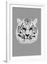 Savane Tiger - Noir-Emilie Ramon-Framed Giclee Print