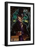 Savannah, Georgia - Baron Samedi Voodoo-Lantern Press-Framed Art Print