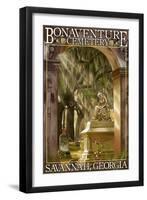 Savannah, Georgia - Bonaventure Cemetery-Lantern Press-Framed Art Print