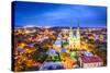 Savannah, Georgia Downtown Skyline at the Cathedral.-SeanPavonePhoto-Stretched Canvas