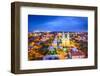 Savannah, Georgia Downtown Skyline at the Cathedral.-SeanPavonePhoto-Framed Photographic Print