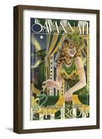 Savannah, Georgia - St. Patricks Day Parade-Lantern Press-Framed Art Print