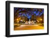 Savannah, Georgia, USA at Forsyth Park.-SeanPavonePhoto-Framed Photographic Print