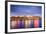 Savannah, Georgia, USA Downtown Skyline at the Riverfront at Dusk.-SeanPavonePhoto-Framed Photographic Print