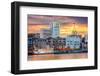 Savannah, Georgia, USA Riverfront Skyline.-SeanPavonePhoto-Framed Photographic Print