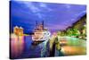 Savannah, Georgia, USA Riverfront.-SeanPavonePhoto-Stretched Canvas