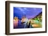 Savannah, Georgia, USA Riverfront.-SeanPavonePhoto-Framed Photographic Print