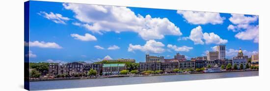 Savannah Georgia Waterfront Scenes-digidreamgrafix-Stretched Canvas