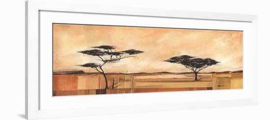 Savannah Horizon II-Julia Hawkins-Framed Premium Giclee Print