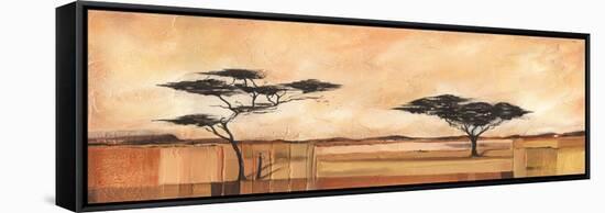 Savannah Horizon II-Julia Hawkins-Framed Stretched Canvas