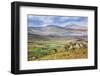 Savannah Landscape in Tanzania, Africa. Maasai Houses in the Valley-Michal Bednarek-Framed Photographic Print