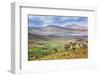 Savannah Landscape in Tanzania, Africa. Maasai Houses in the Valley-Michal Bednarek-Framed Photographic Print