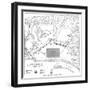 Savannah Siege Map, 1779-null-Framed Giclee Print