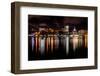 Savannah Skyline at Night-kvd design-Framed Photographic Print