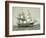Savannah, the First Steamship to Cross the Atlantic, 1819-null-Framed Giclee Print