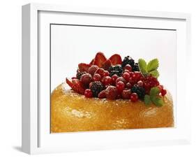 Savarin with Assorted Berries-null-Framed Photographic Print