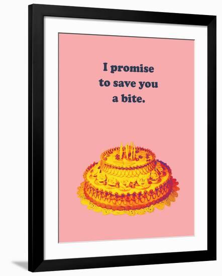 Save A Bite-null-Framed Art Print