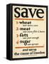 Save and Serve the Cause of Freedom-null-Framed Stretched Canvas