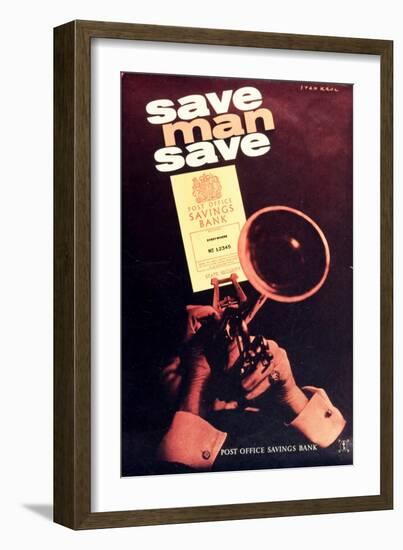 Save Man Save-Stan Krol-Framed Art Print