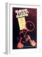 Save Man Save-Stan Krol-Framed Art Print