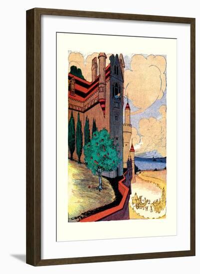 Save Me, My Friend, Save Me!-John R. Neill-Framed Art Print