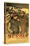 Save Serbia Our Ally, Send Contributions to Serbian Relief Committee of America, Pub. France, 1916-Théophile Alexandre Steinlen-Stretched Canvas