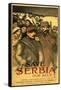 Save Serbia Our Ally, Send Contributions to Serbian Relief Committee of America, Pub. France, 1916-Théophile Alexandre Steinlen-Framed Stretched Canvas