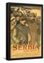 Save Serbia Our Ally Vintage Ad Poster Print-null-Framed Poster