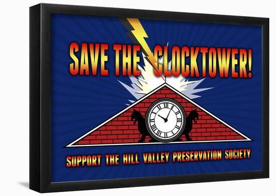 Save the Clocktower Movie Poster-null-Framed Poster