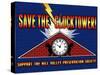 Save the Clocktower Movie Poster-null-Stretched Canvas