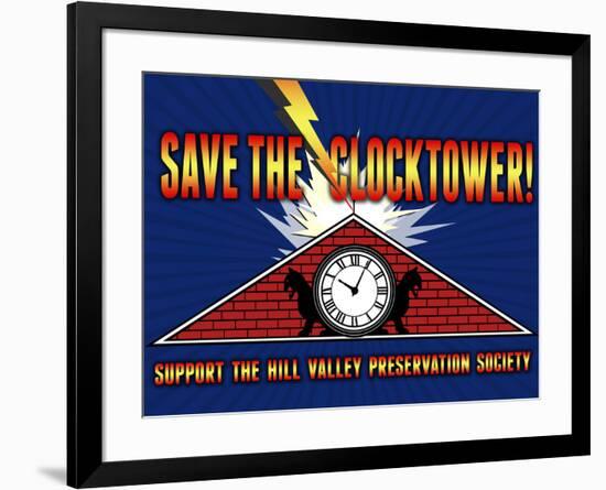 Save the Clocktower Movie Poster-null-Framed Poster