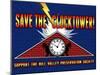 Save the Clocktower Movie Poster-null-Mounted Poster