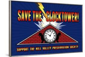 Save the Clocktower Movie-null-Framed Art Print