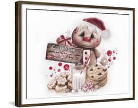 Save the Gingers - Christmas-Sheena Pike Art And Illustration-Framed Premium Giclee Print