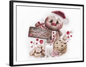 Save the Gingers - Christmas-Sheena Pike Art And Illustration-Framed Premium Giclee Print