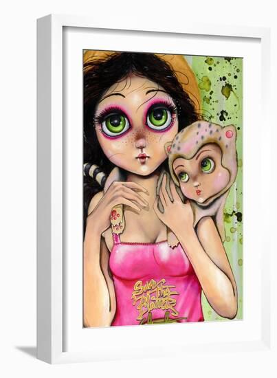 Save the Planet-Coco Electra-Framed Art Print